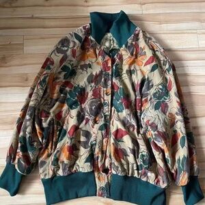 vintage floral coat